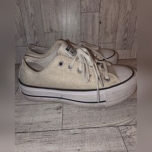 Converse Beige Low-Top Sneakers